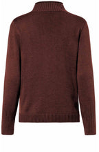 Hazelnut Ribbed Knit Jumper