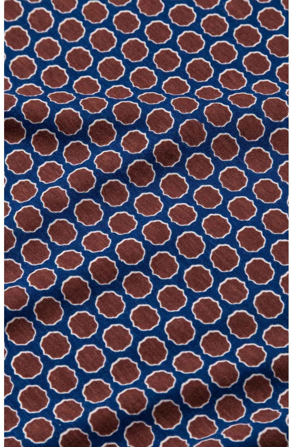 Hazelnut Spot Print Top