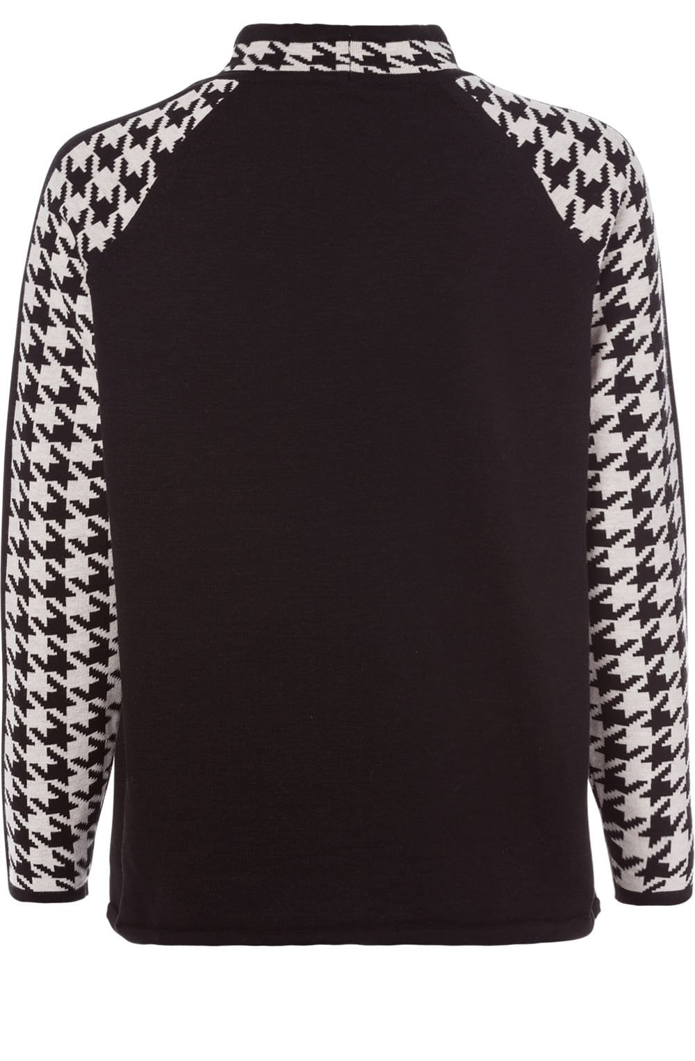 Houndstooth Check Jumper