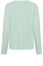 Icy Mint V Neck Henny Jumper