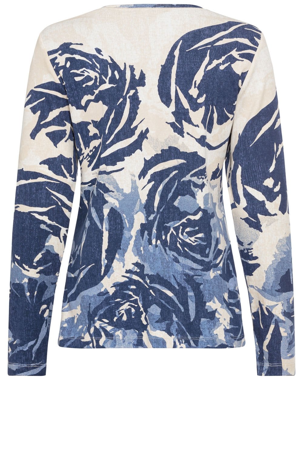Indigo Denim All Over Print Edda Top