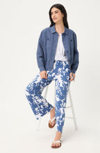 Indigo Denim Linen Mix Jacket