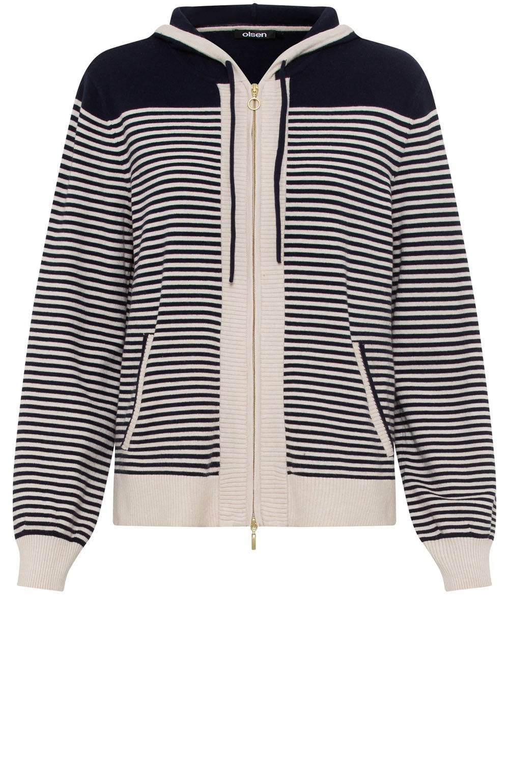Ink Blue and Light Stone Super Soft Cardigan
