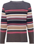 Ink Blue and Powder Rose Sweatshirt