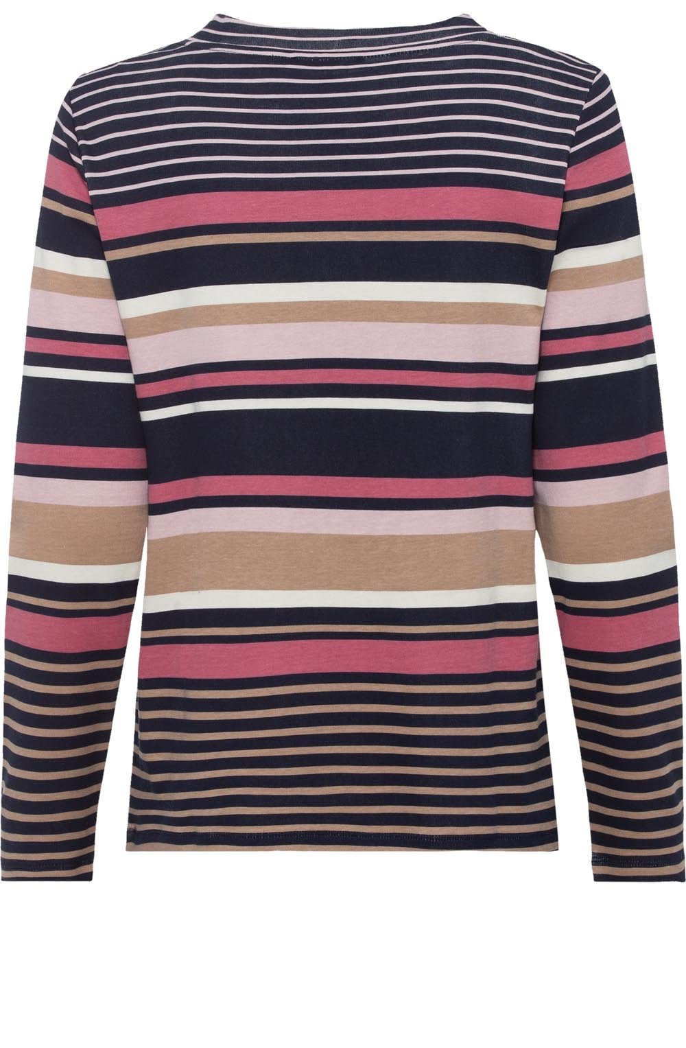 Ink Blue and Powder Rose Sweatshirt