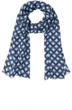 Ink Blue Coast Vibes Scarf