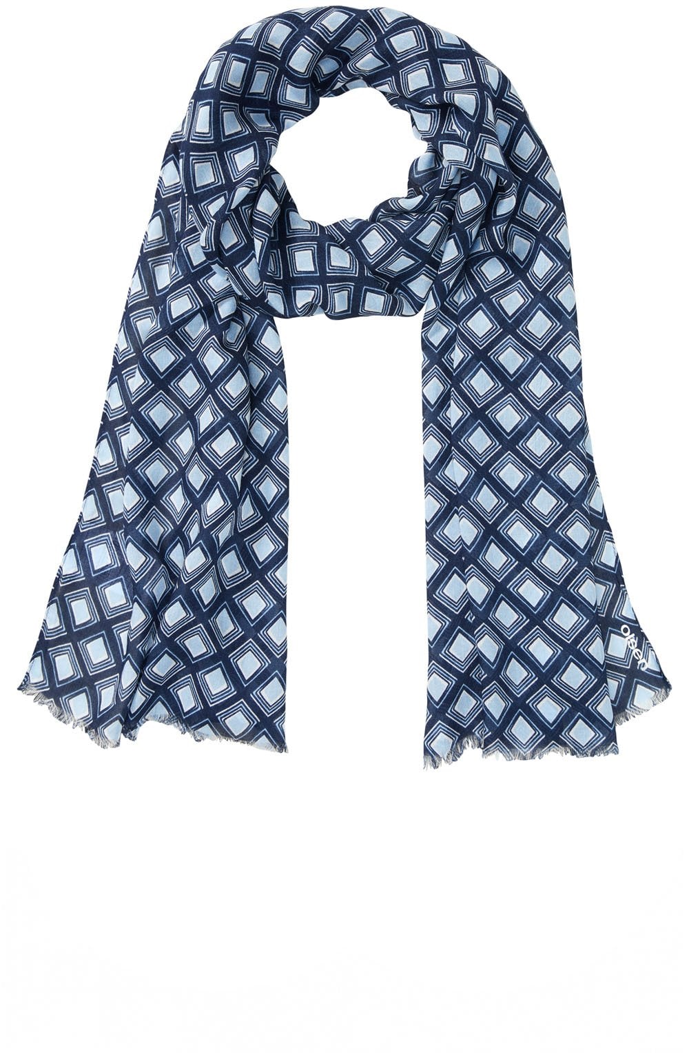 Ink Blue Coast Vibes Scarf