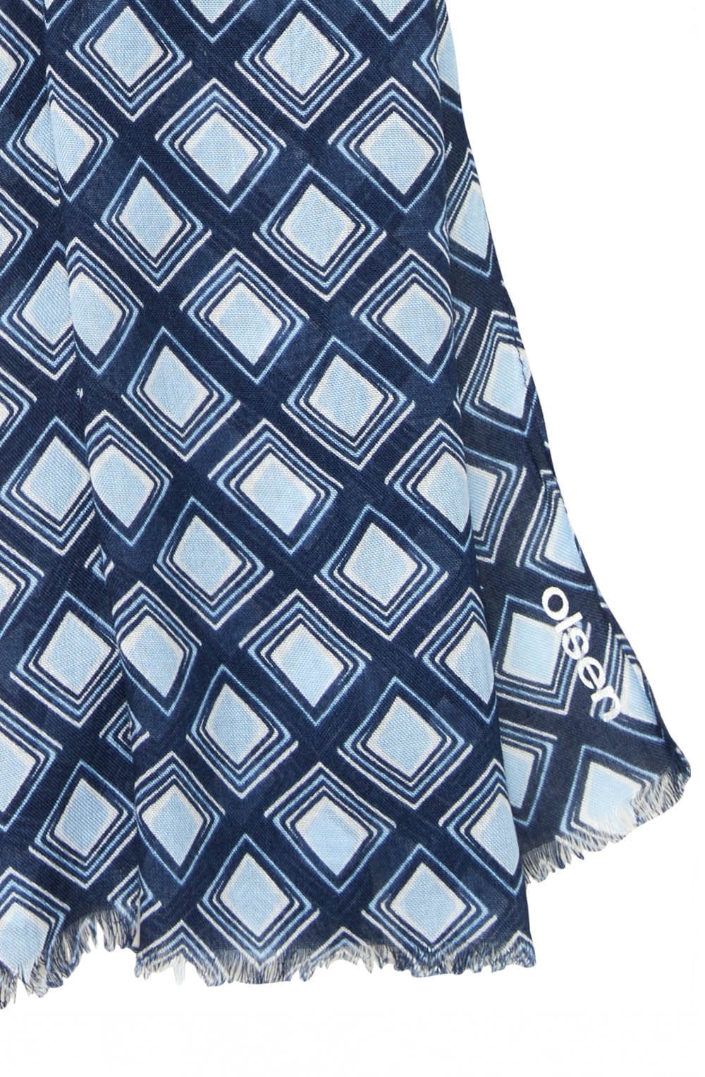 Ink Blue Coast Vibes Scarf