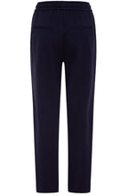 Ink Blue Cropped Lisa Jersey Trousers