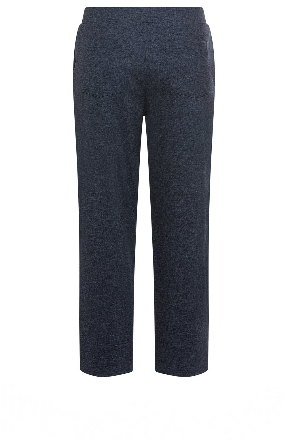 Ink Blue Denim Look Mona Straight Leg Trousers