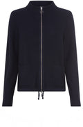 Ink Blue Drawstring Henny Cardigan