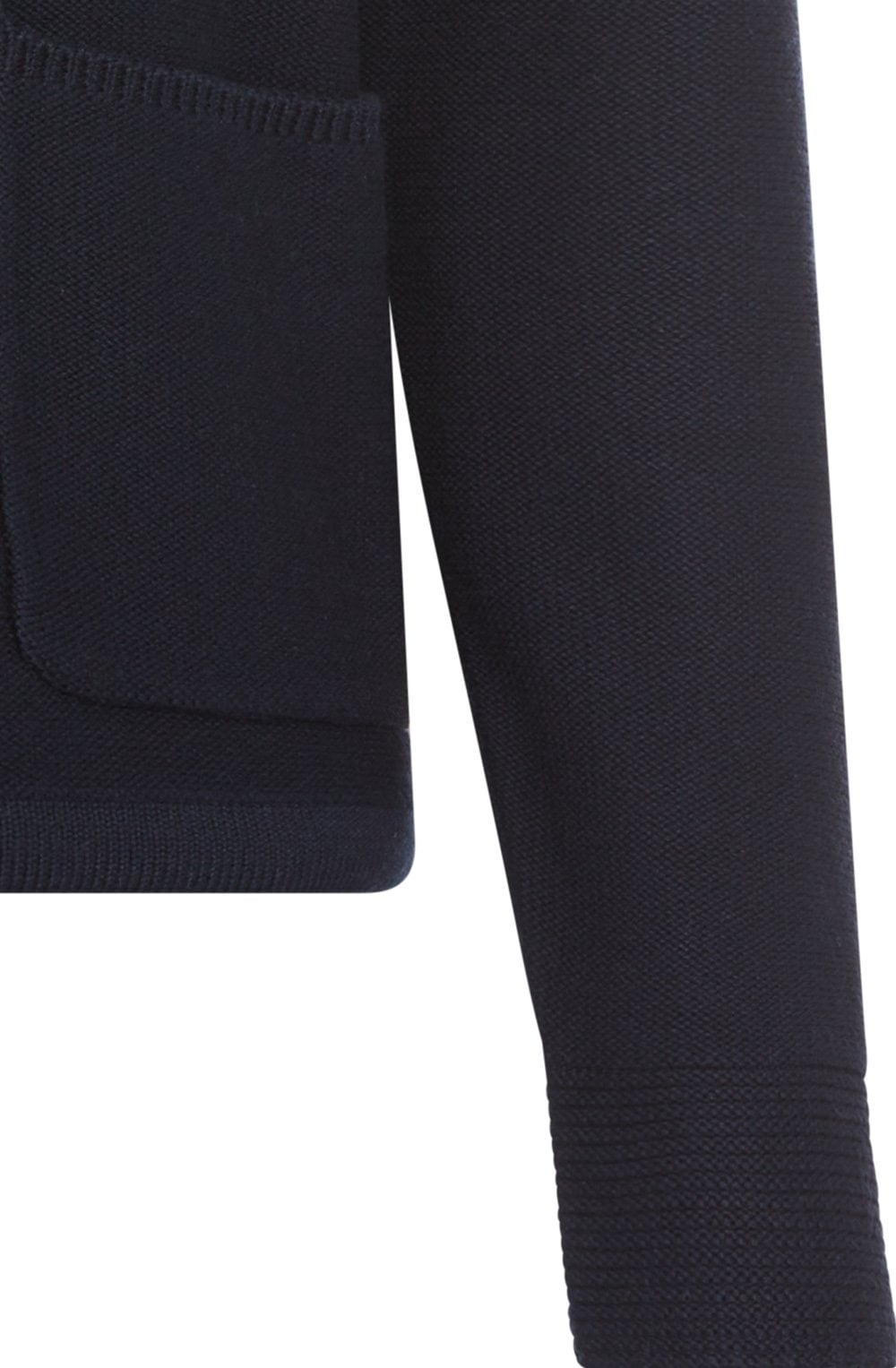 Ink Blue Drawstring Henny Cardigan