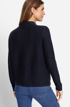 Ink Blue Drawstring Henny Cardigan