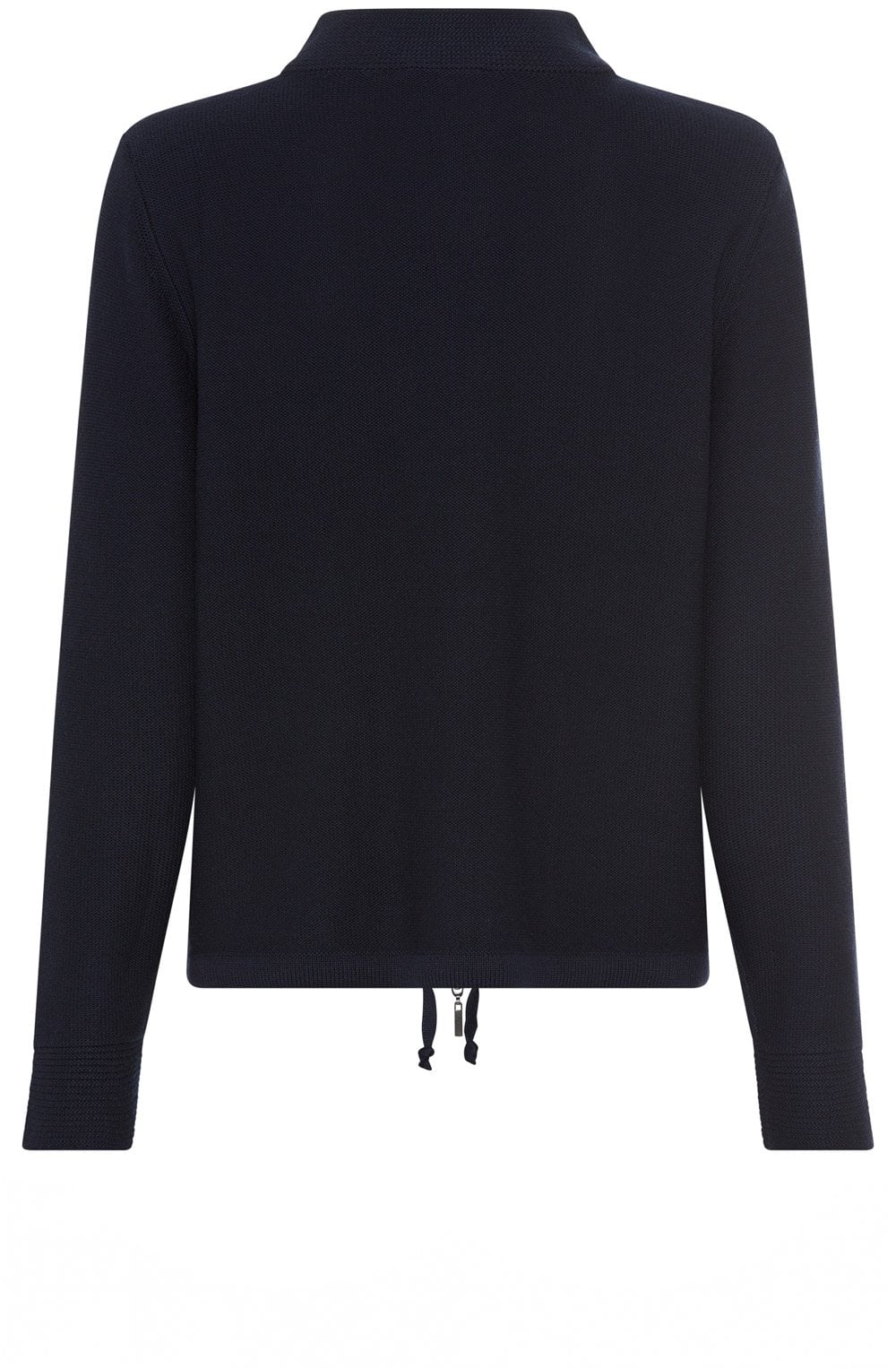 Ink Blue Drawstring Henny Cardigan