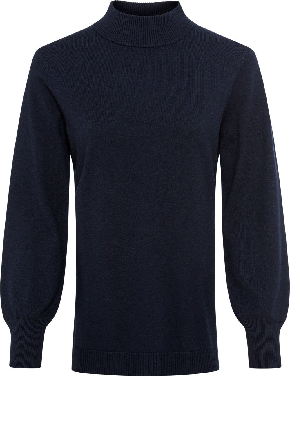 Ink Blue Eva Turtle Neck Jumper