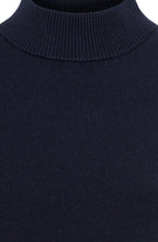 Ink Blue Eva Turtle Neck Jumper