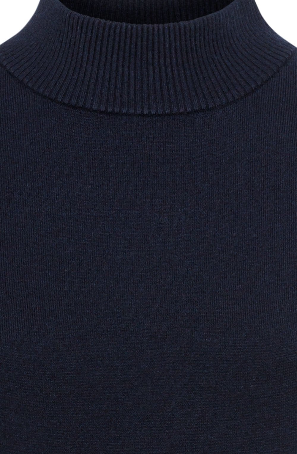Ink Blue Eva Turtle Neck Jumper