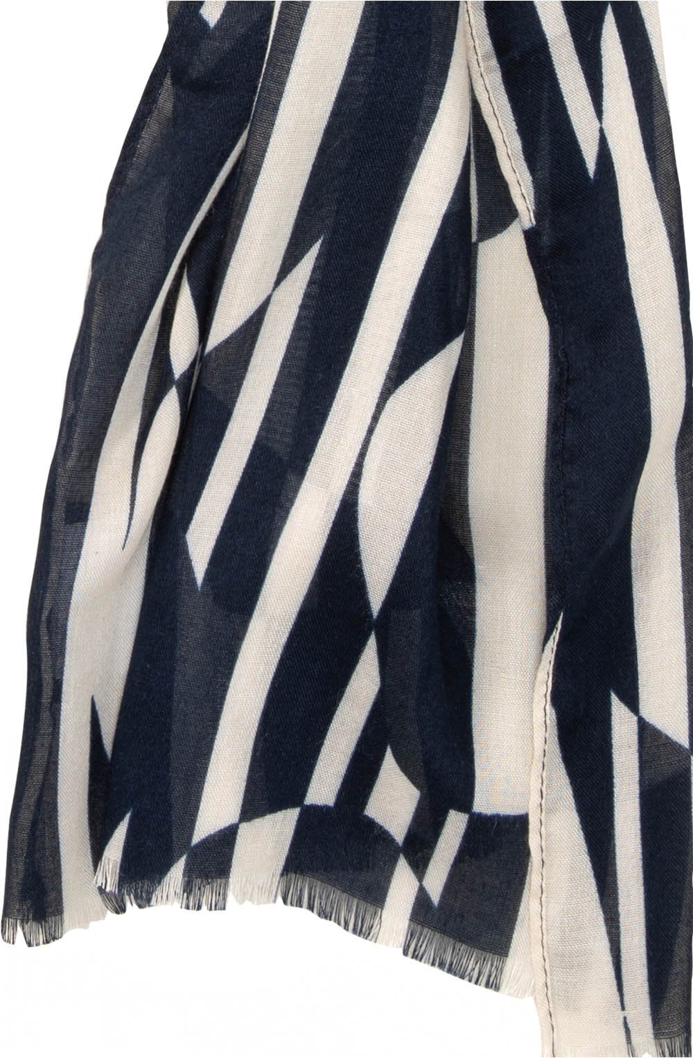 Ink Blue French Flair Scarf