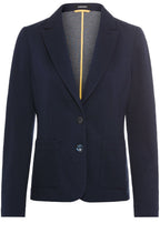 Ink Blue Jersey Blazer