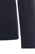 Ink Blue Jersey Blazer