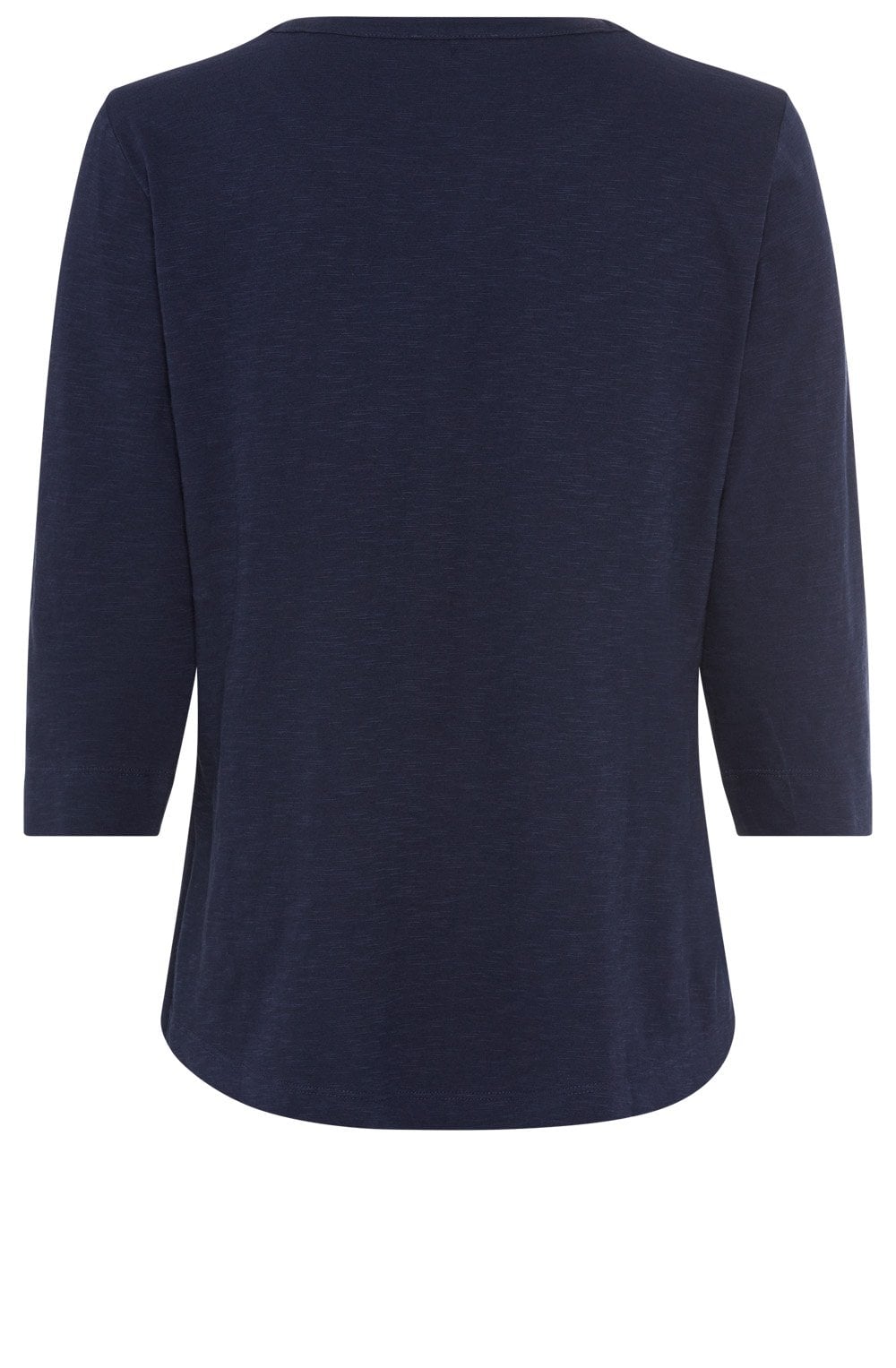 Ink Blue Light Jersey Tunic Neck Hannah Top