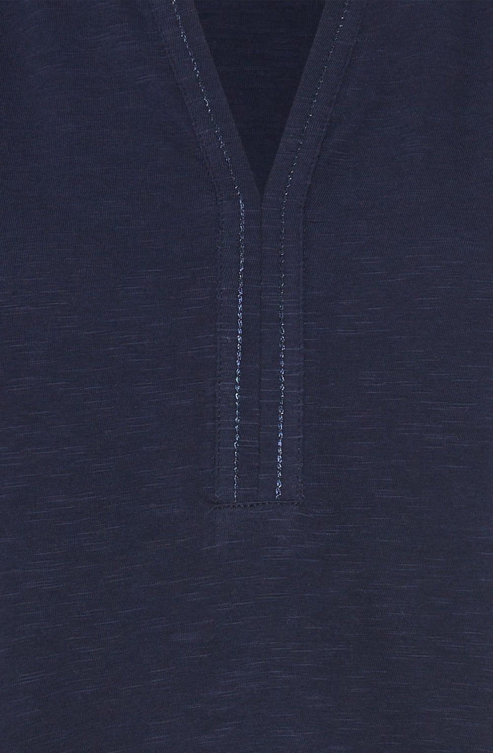 Ink Blue Light Jersey Tunic Neck Hannah Top