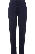 Ink Blue Lisa Tapered Jersey Trousers