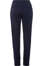 Ink Blue Lisa Tapered Jersey Trousers