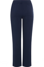 Ink Blue Mona Straight Fit Jersey Trousers