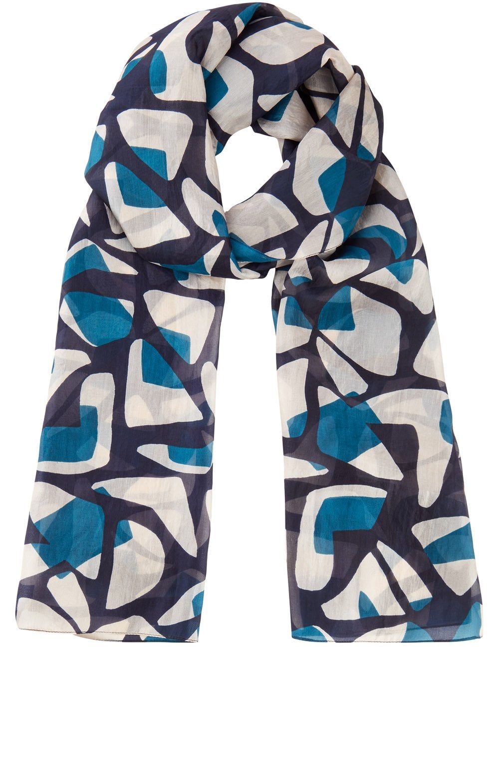 Ink Blue Neo Comfort Silk Scarf