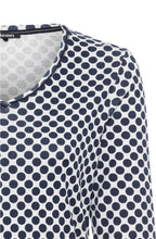 Ink Blue Polka Dot Edda Top