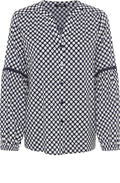 Ink Blue Polka Dot Tunic