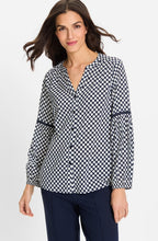 Ink Blue Polka Dot Tunic