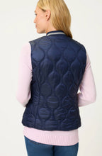 Ink Blue Quilted Gilet