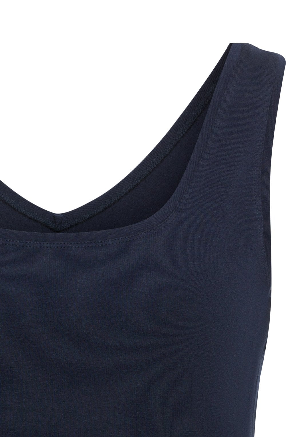 Ink Blue Reversible Vest Top