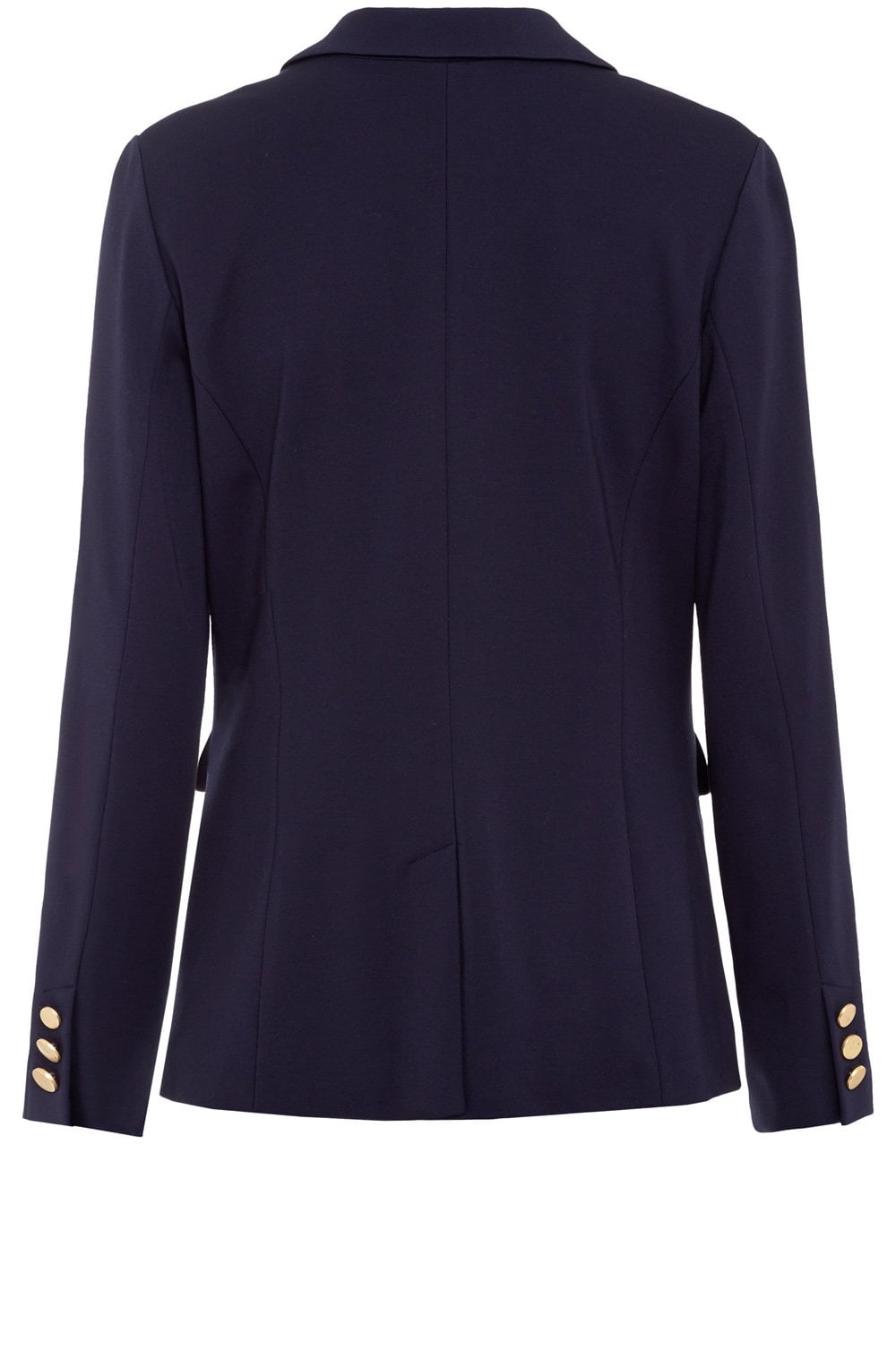 Ink Blue Slim Fit Jersey Blazer