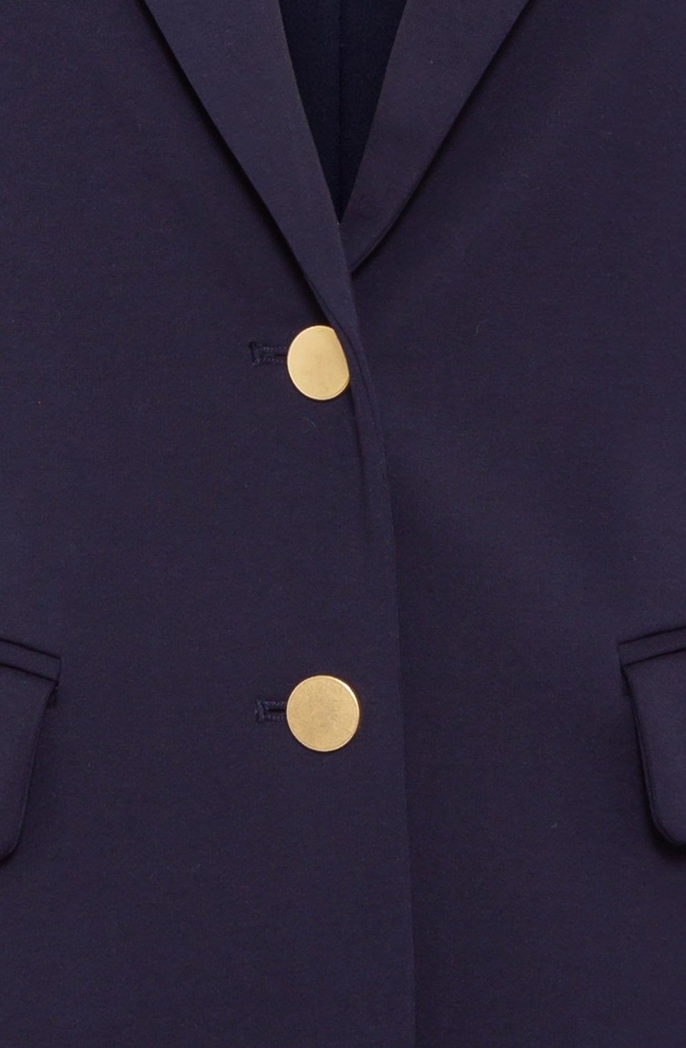Ink Blue Slim Fit Jersey Blazer