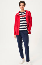 Ink Blue Striped Chérie Cora Sweatshirt