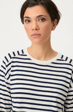 Ink Blue Striped Cora Jumper