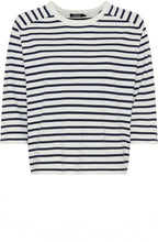 Ink Blue Striped Cora Jumper