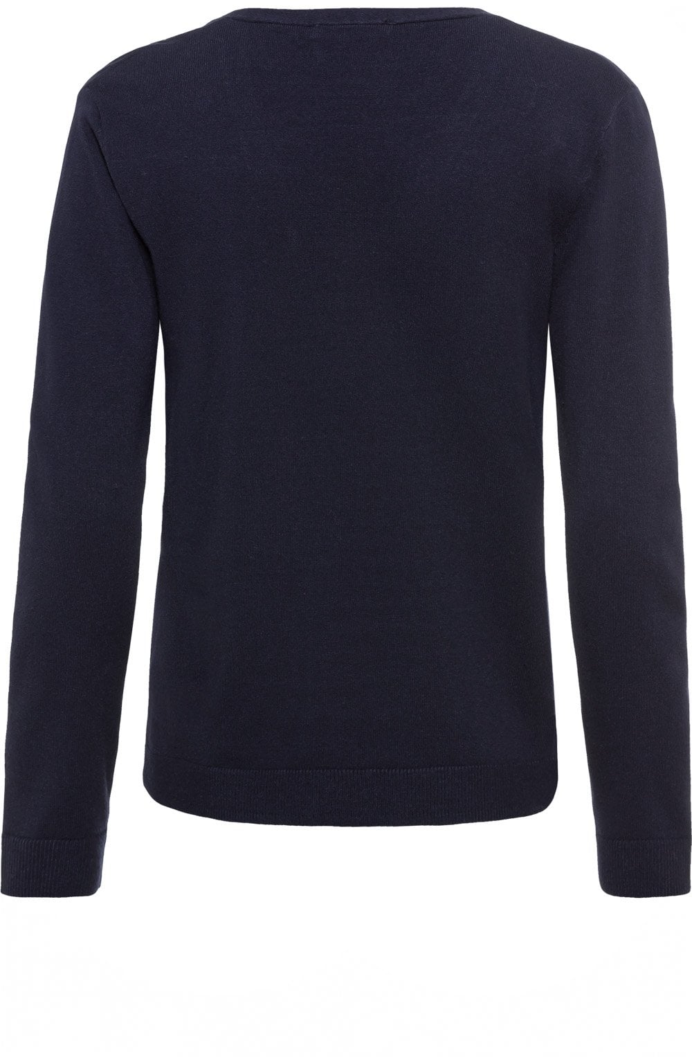 Ink Blue Studded Soft Knit Jumper