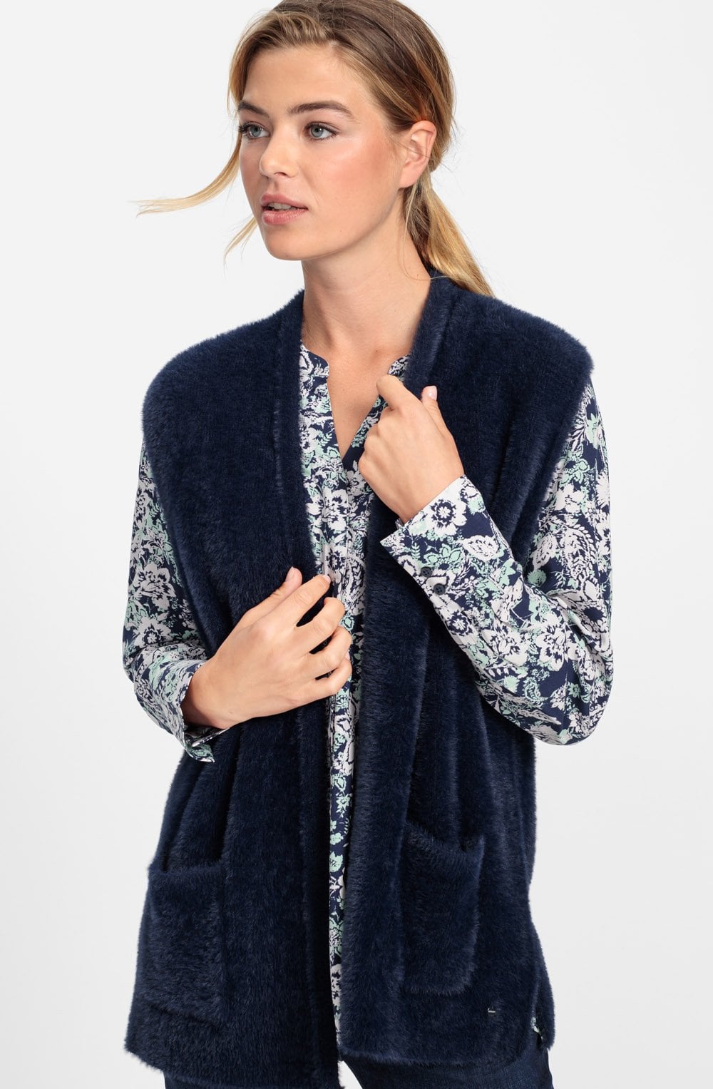 Ink Blue Super Soft Henny Waistcoat