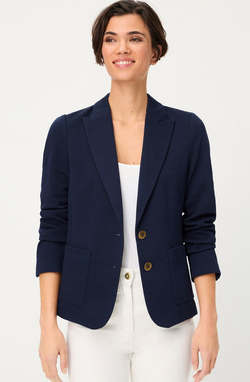 Ink Blue Tailored Blazer