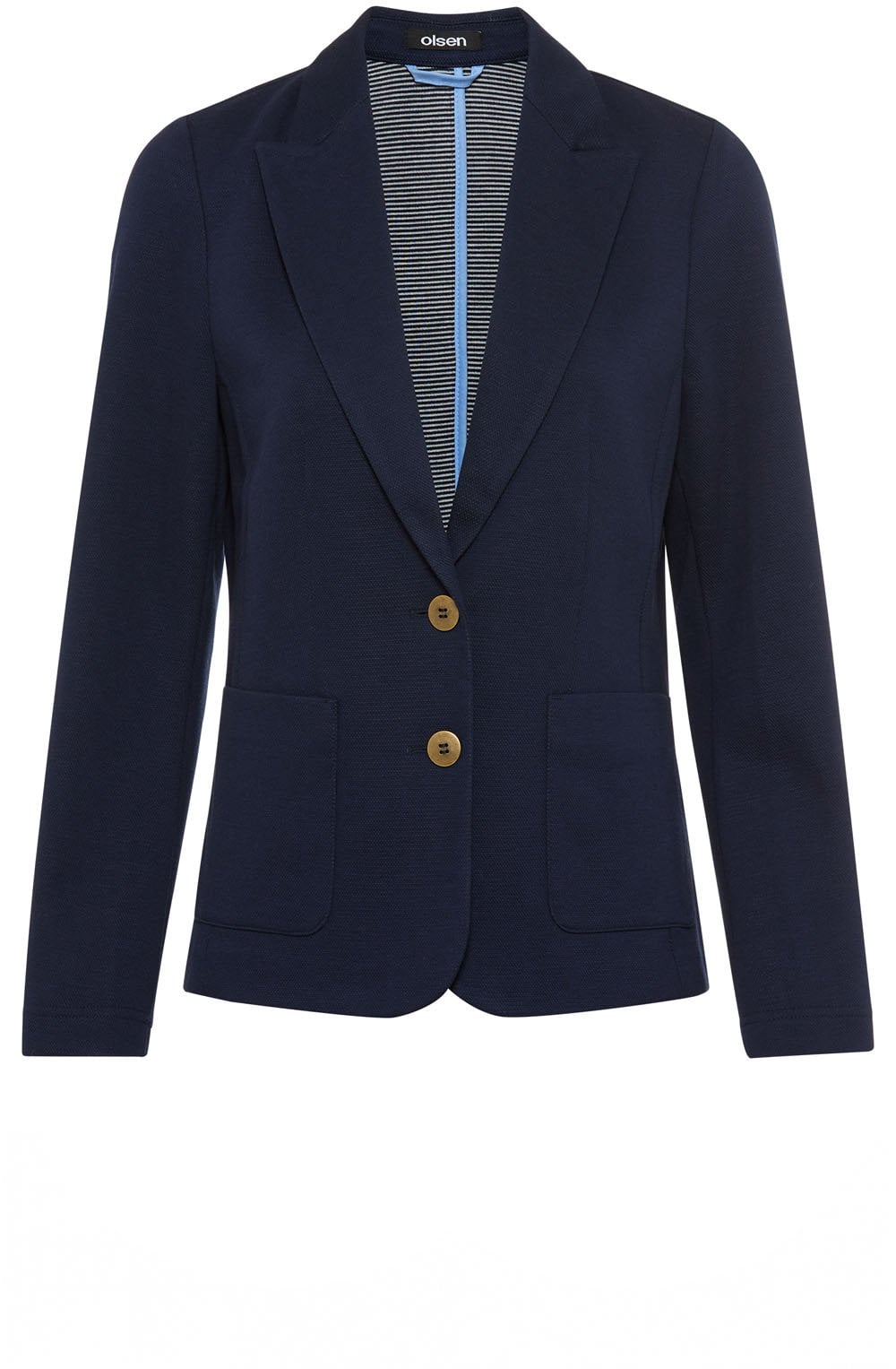 Ink Blue Tailored Blazer