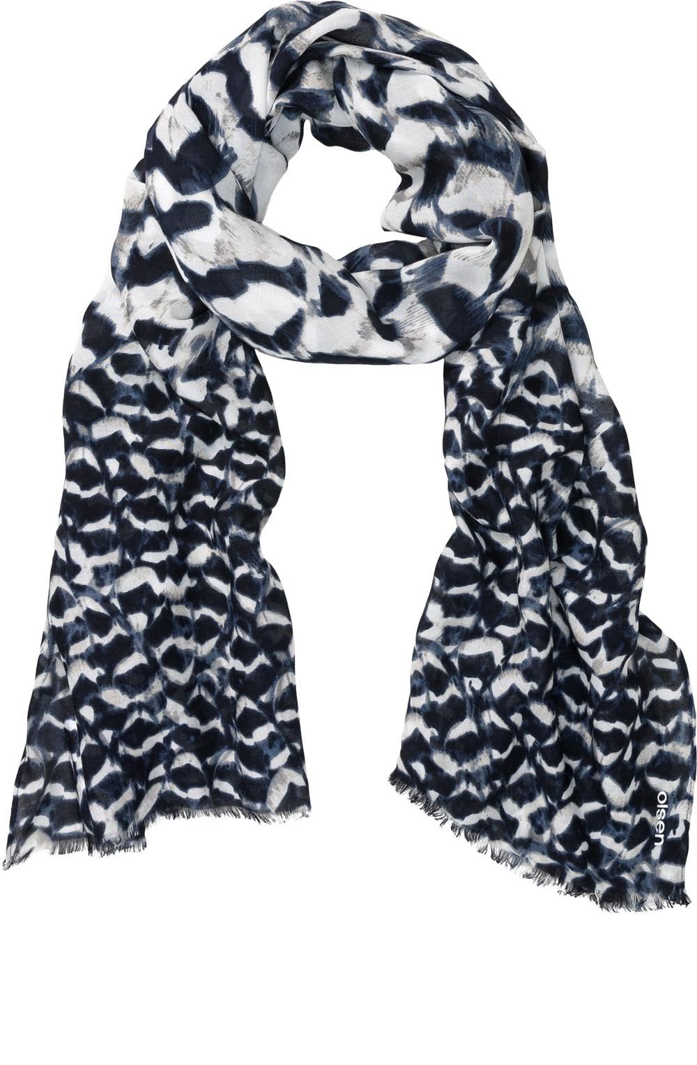Ink Blue Urban Code Scarf