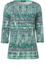 Jasmine Green Patterned Top