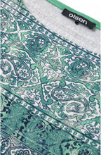 Jasmine Green Patterned Top
