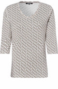 Jersey Chain Print Top