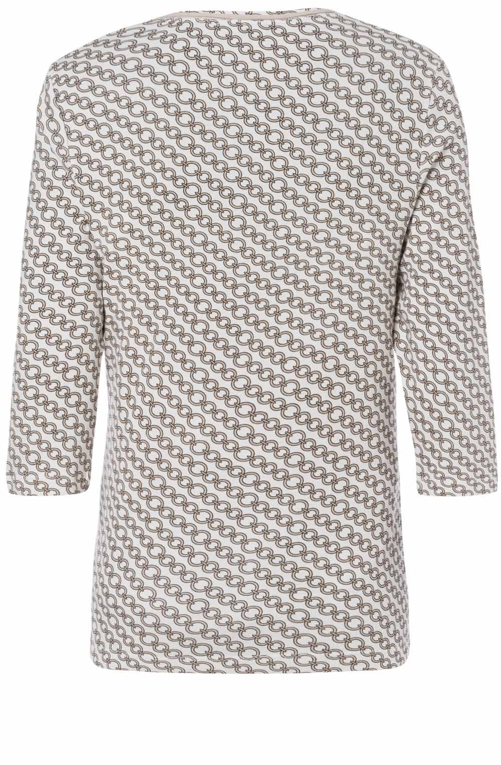 Jersey Chain Print Top