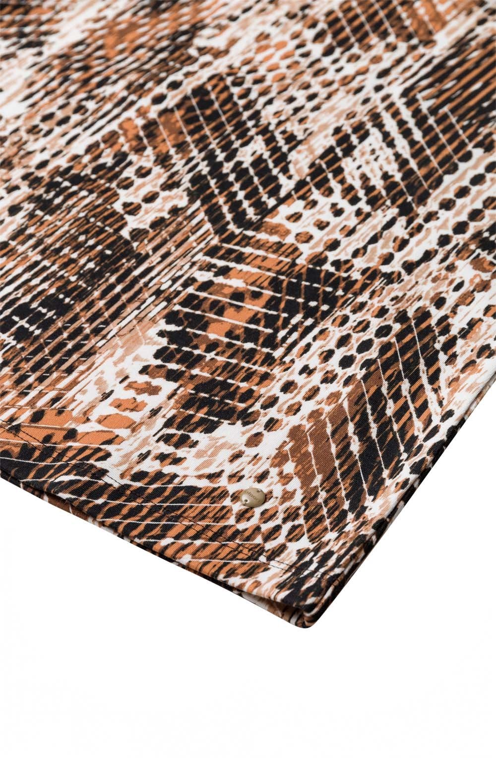 Jersey Tan Patterned Top